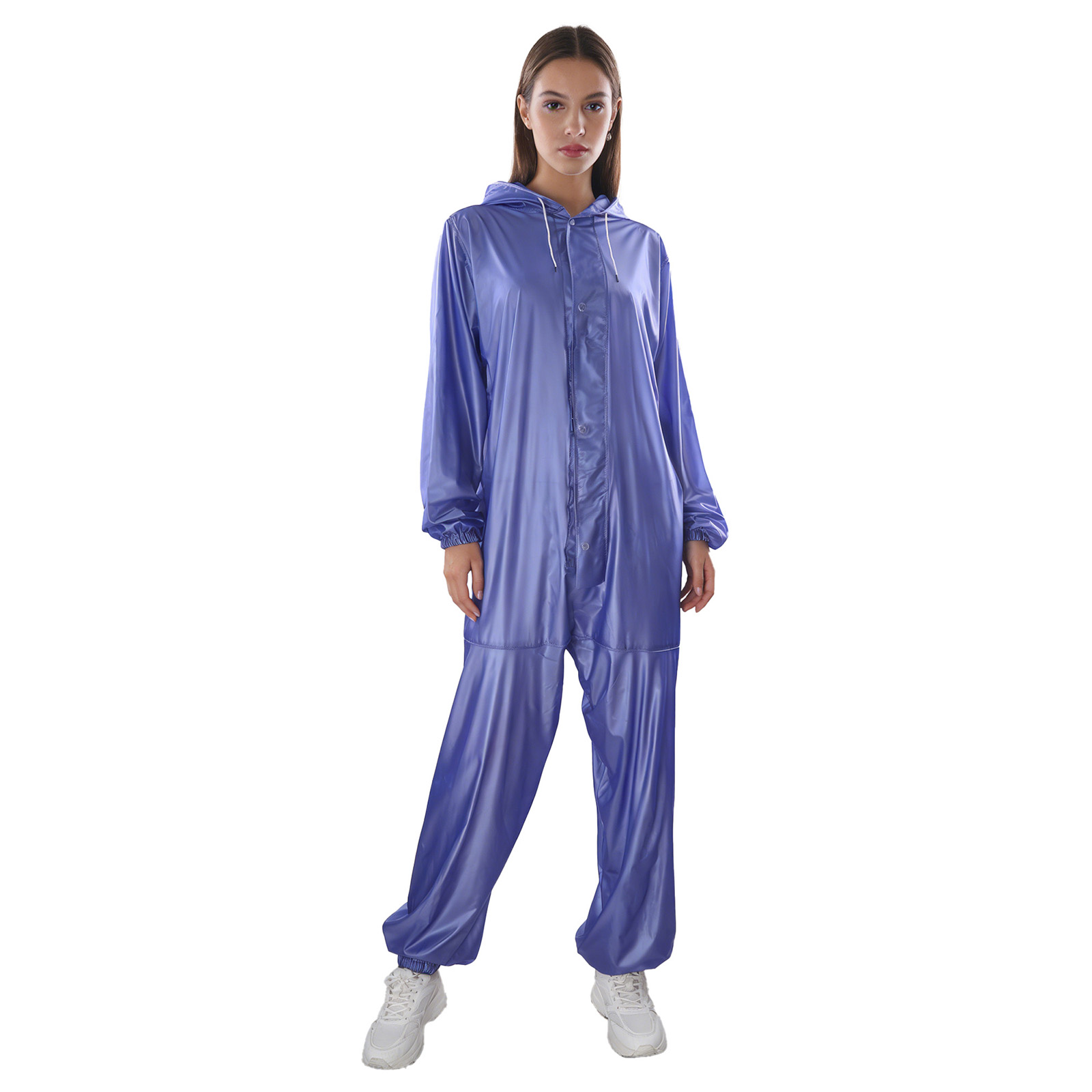 Tops - Adults One Piece Full-body Hooded Raincoat
