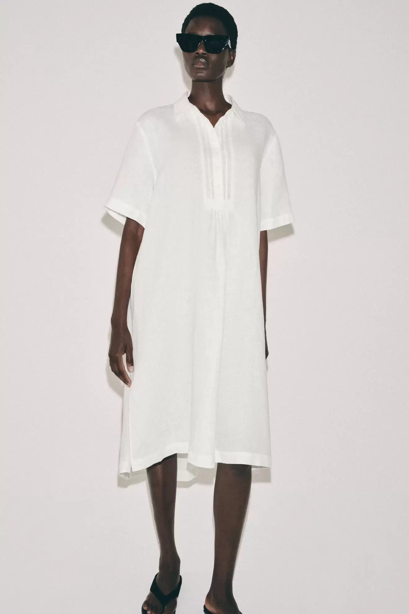 Casual Loose Linen Shirt Dress - New Summer Women's Shirt Dress Linen
