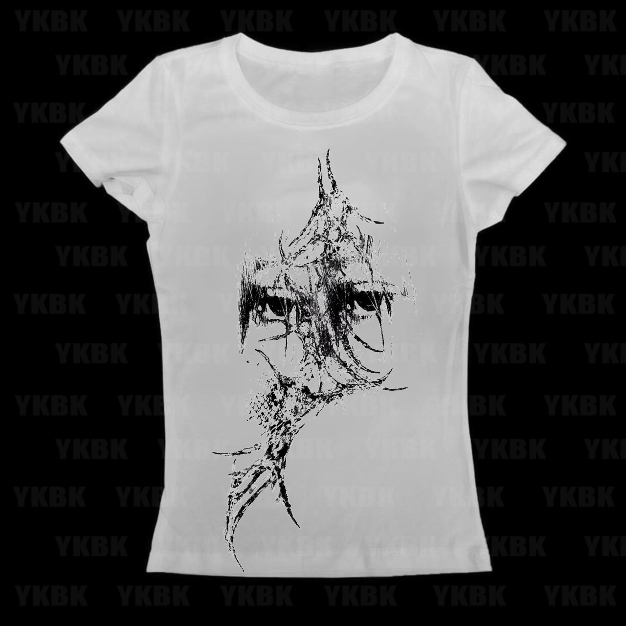 Y2K Graphic Baby Tee Crop - Punk Vintage Short Sleeve Graphic 2000s