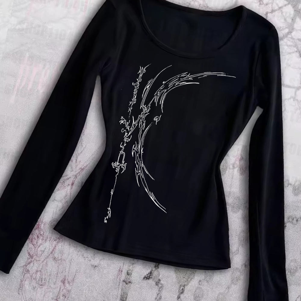 90s Vintage Clothes for Women  - огляд і ціна Y2K Graphic Baby Tee Crop