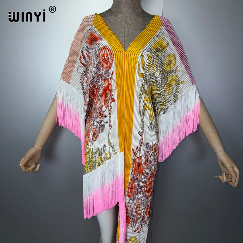 WINYI Women's Boho Maxi Kaftan - огляд і ціна Boho Summer Beach Maxi Dress