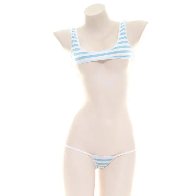 Sexy Japanese Style  Blue Whit - огляд і ціна Swimwear